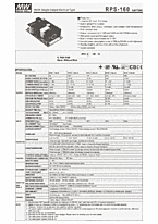 DataSheet RPS-160-15 pdf